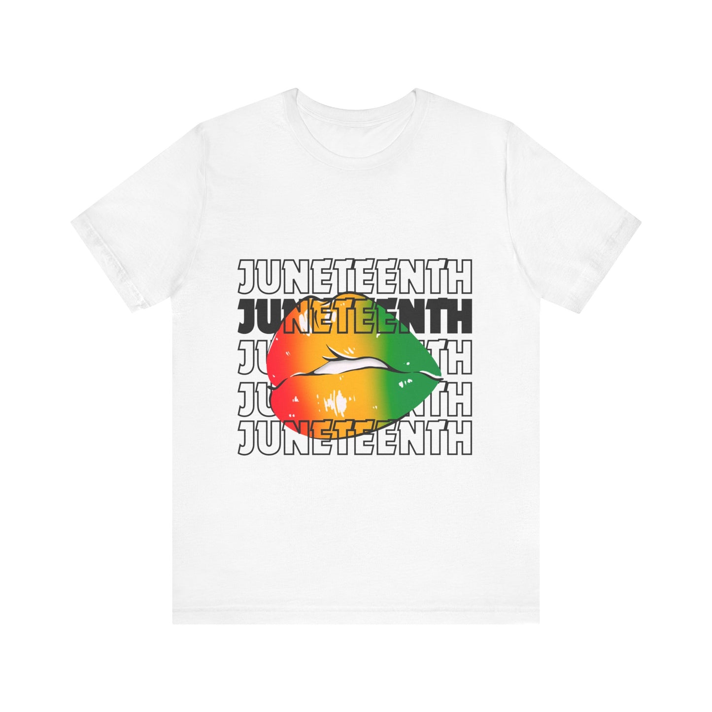 Juneteenth Lips Short Sleeve Tee