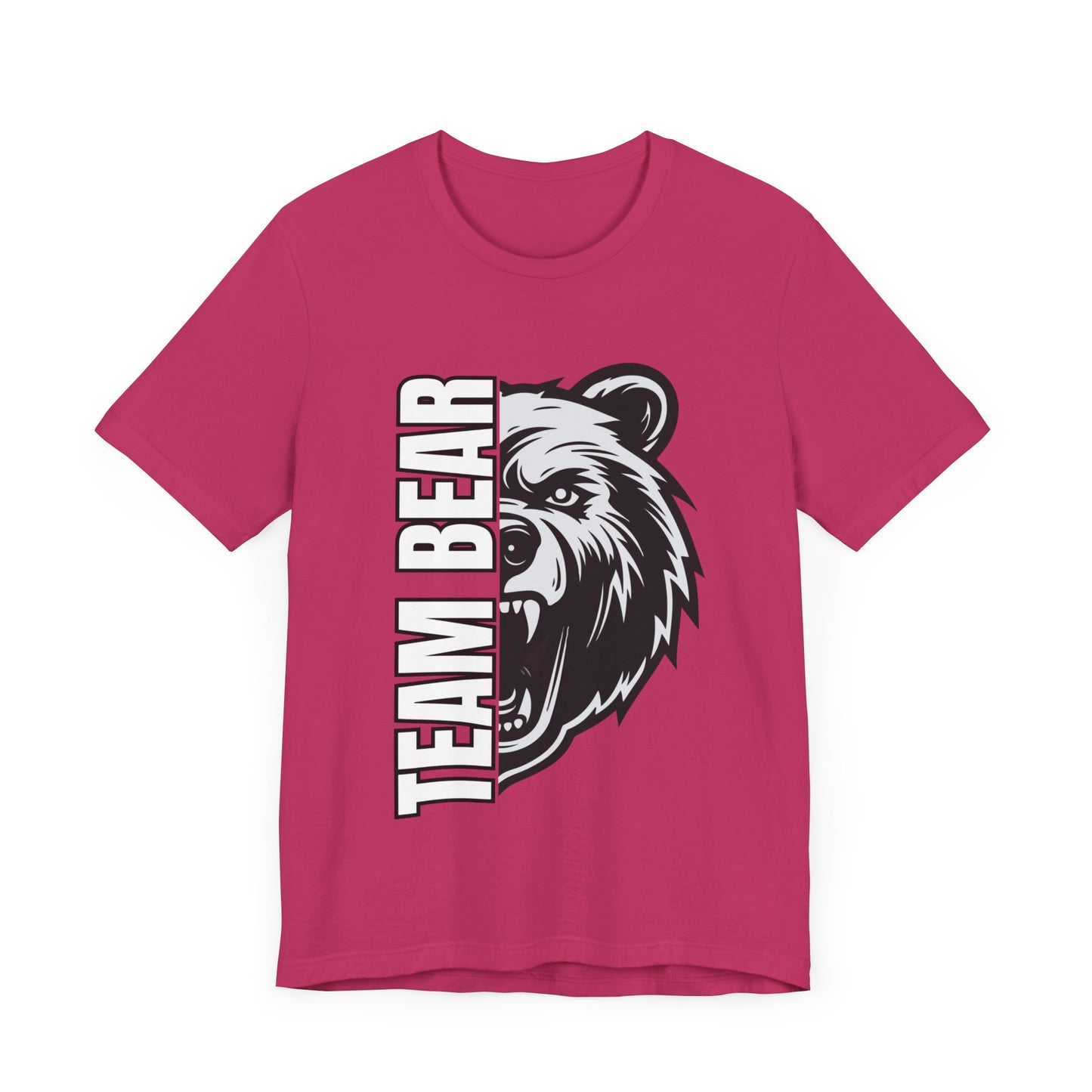 Women's "Team Bear" Tee - White Lettering