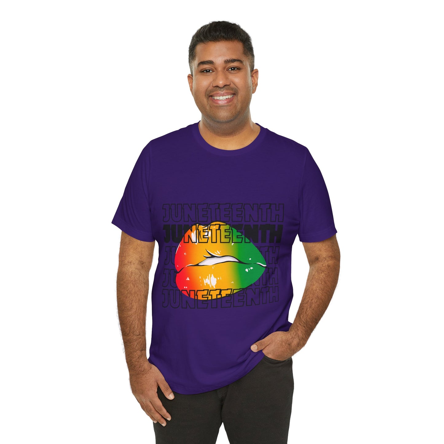 Juneteenth Lips Short Sleeve Tee