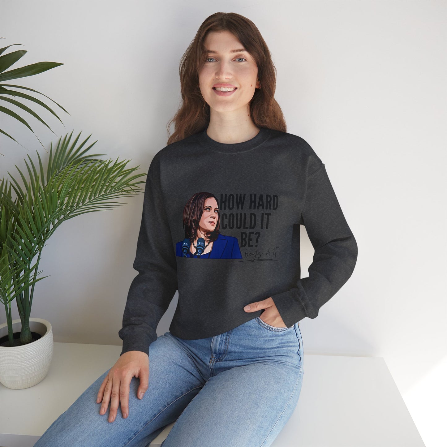 Harris 2024 Crewneck Sweatshirt - Design 2