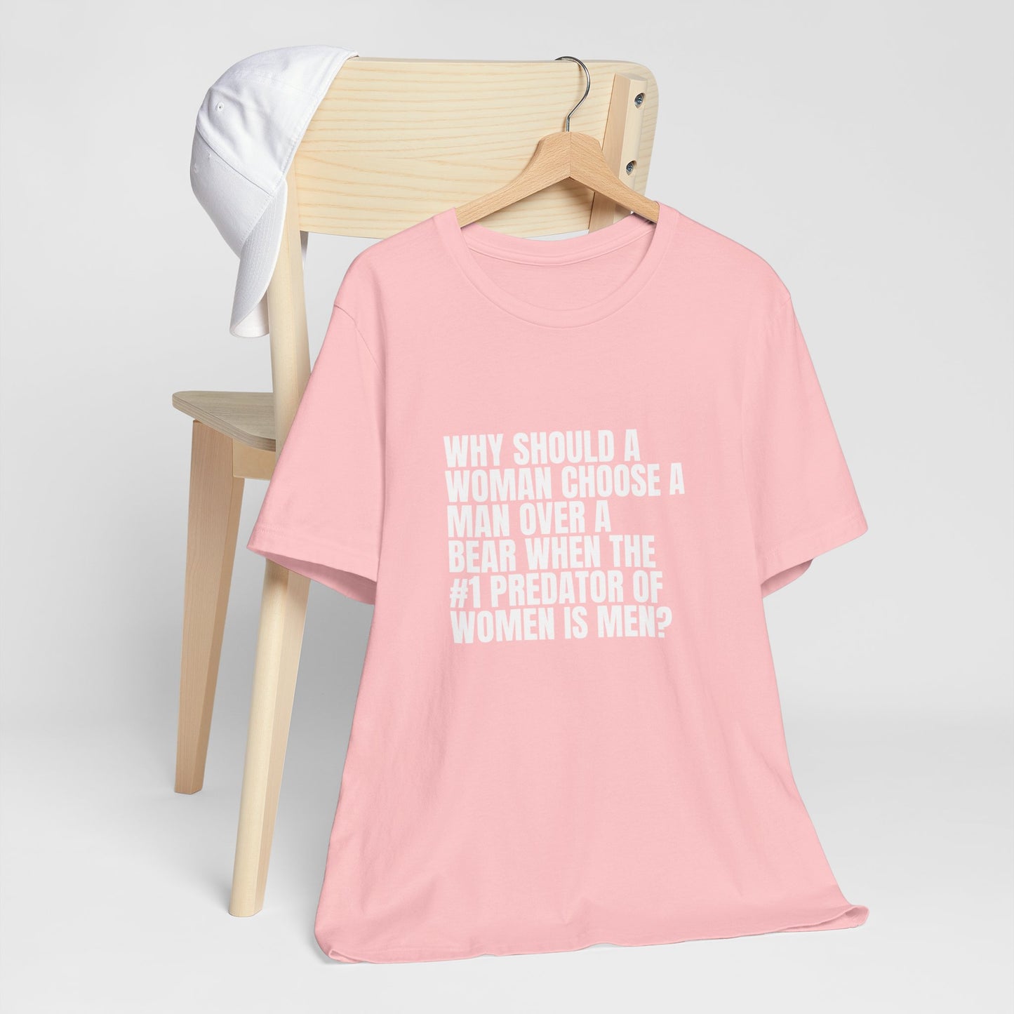 Women's Man v. Bear Quoted Tee