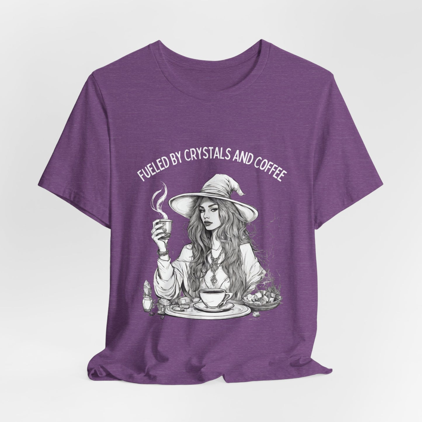 Fueled by Crystals and Coffee Tee
