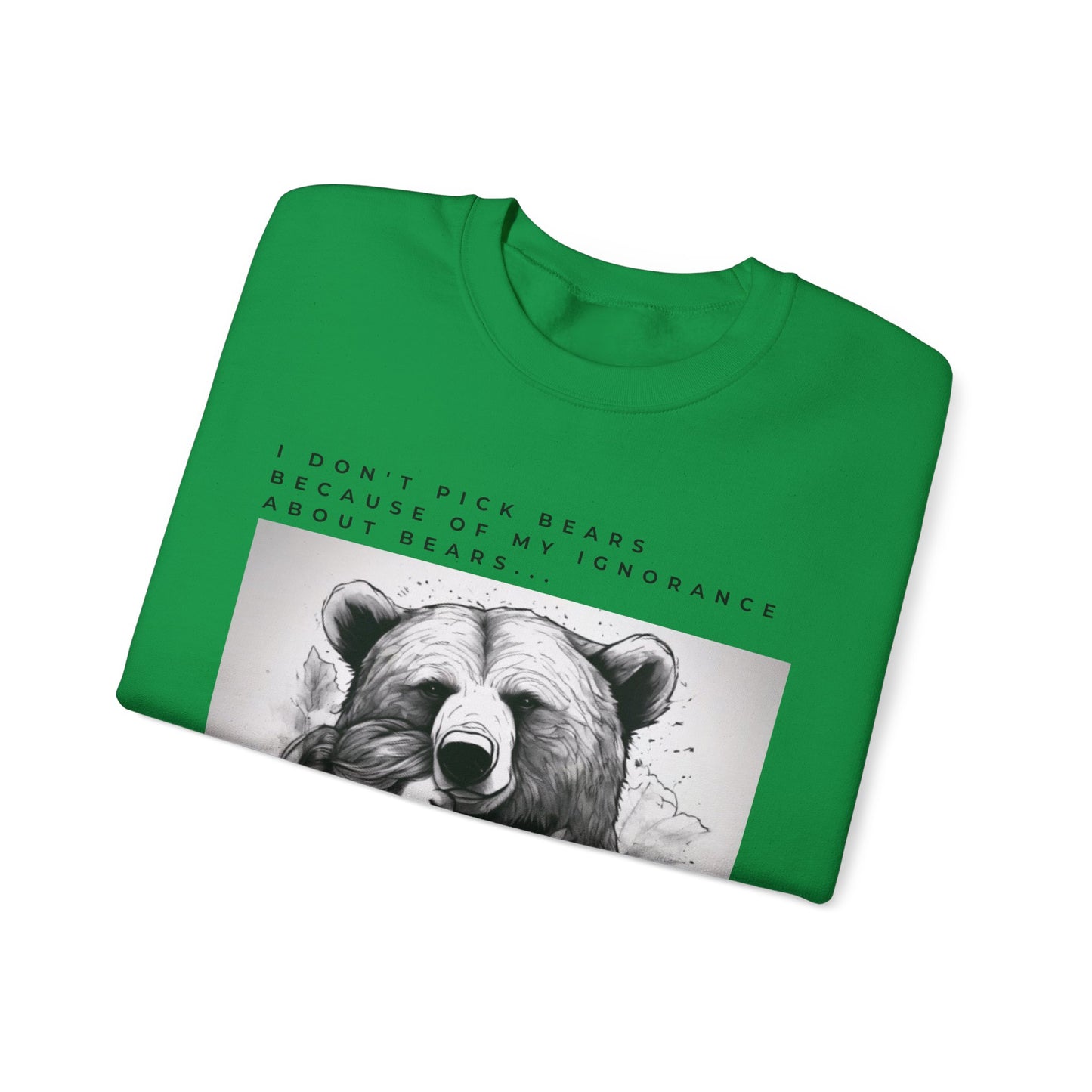 Women's Bear Hug "Team Bear" Crewneck Sweatshirt