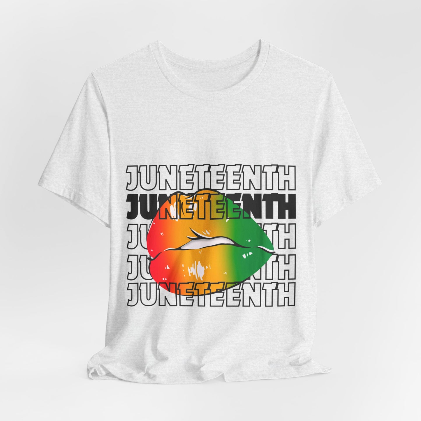 Juneteenth Lips Short Sleeve Tee