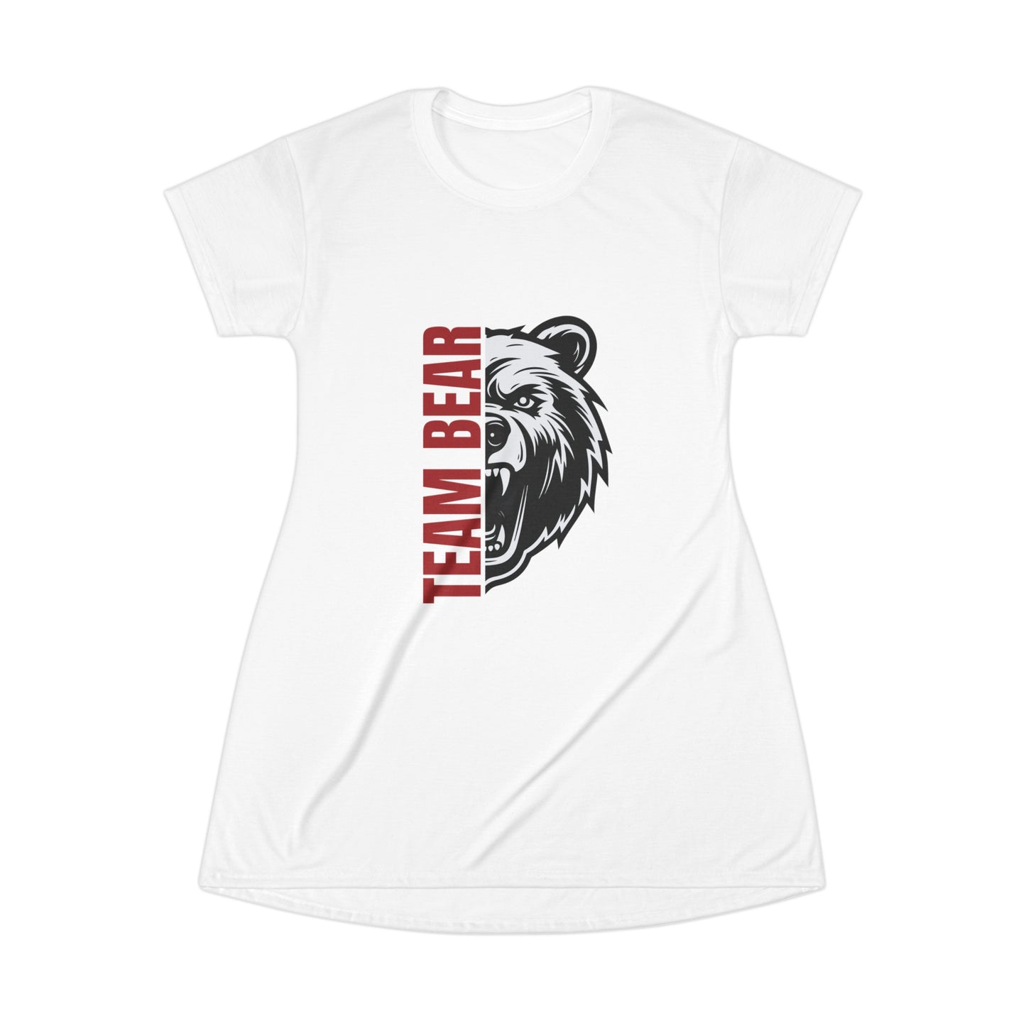Team Bear T-Shirt Dress (AOP)
