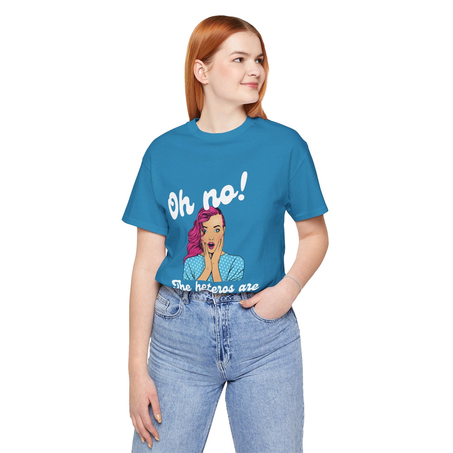 "Heteros are upseteros" Short Sleeve Tee
