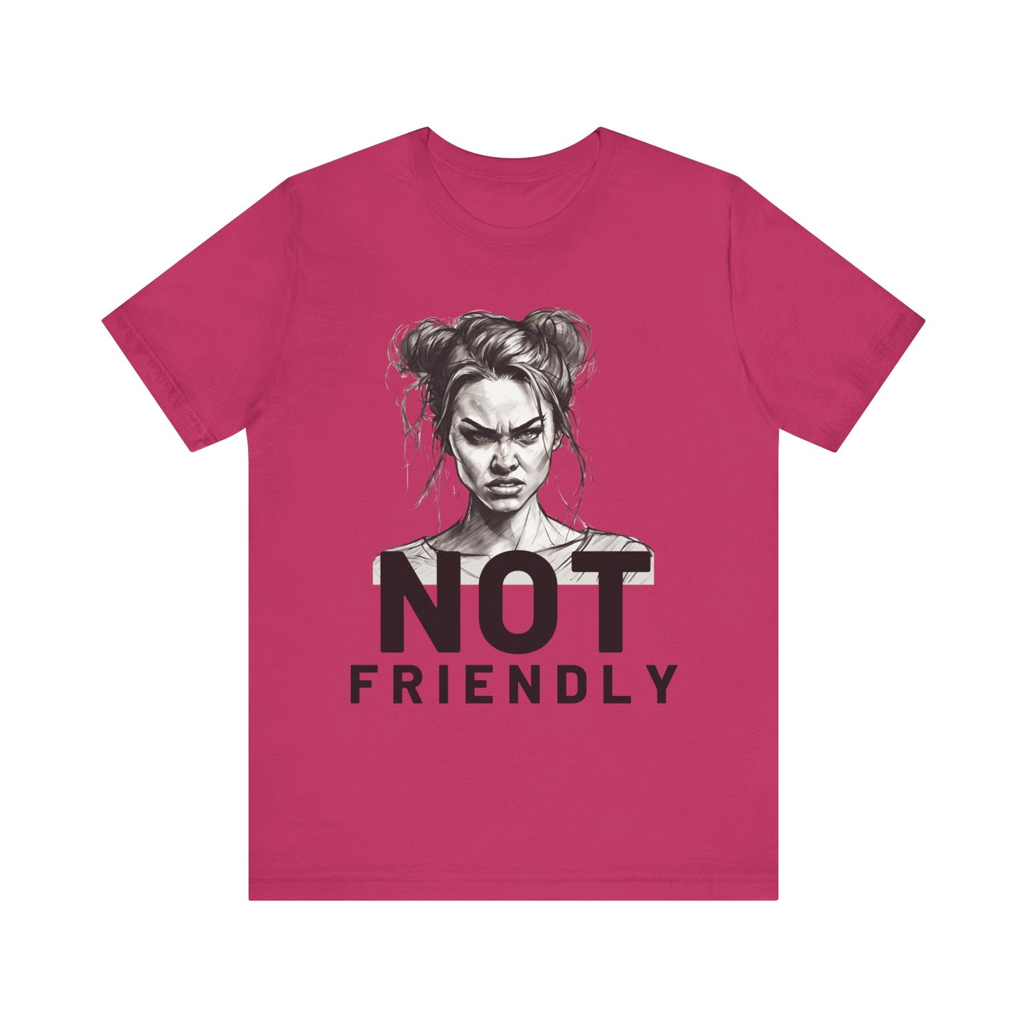 Not Friendly Short Sleeve Tee
