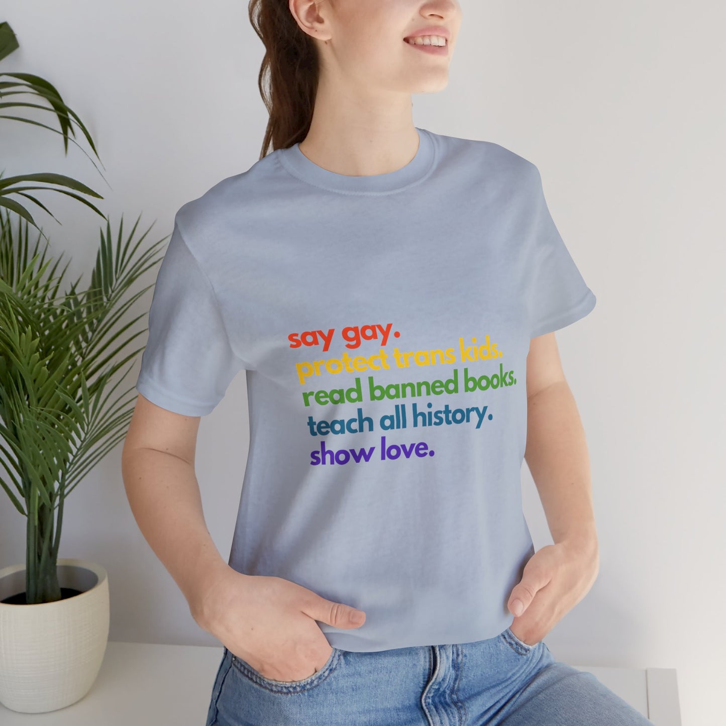 Pride Quote Short Sleeve Tee