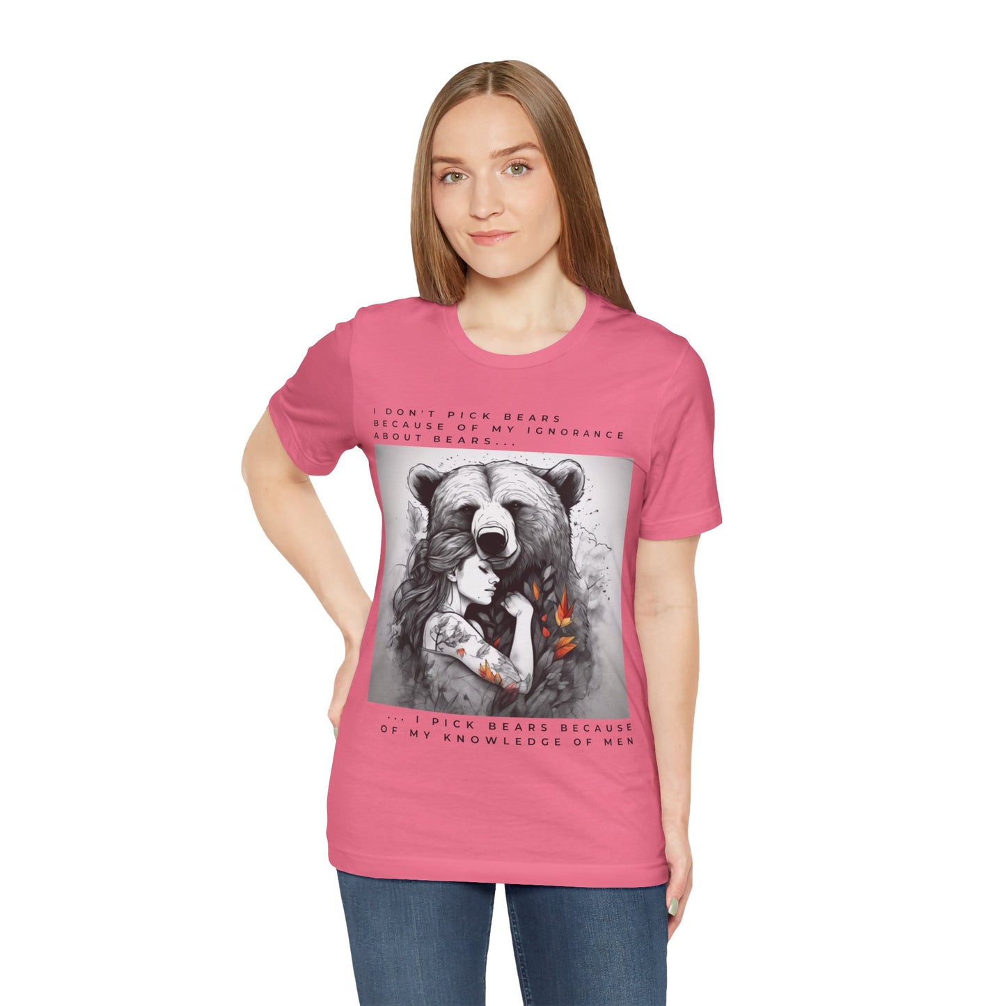 Women's Bear Hug "Team Bear" Tee