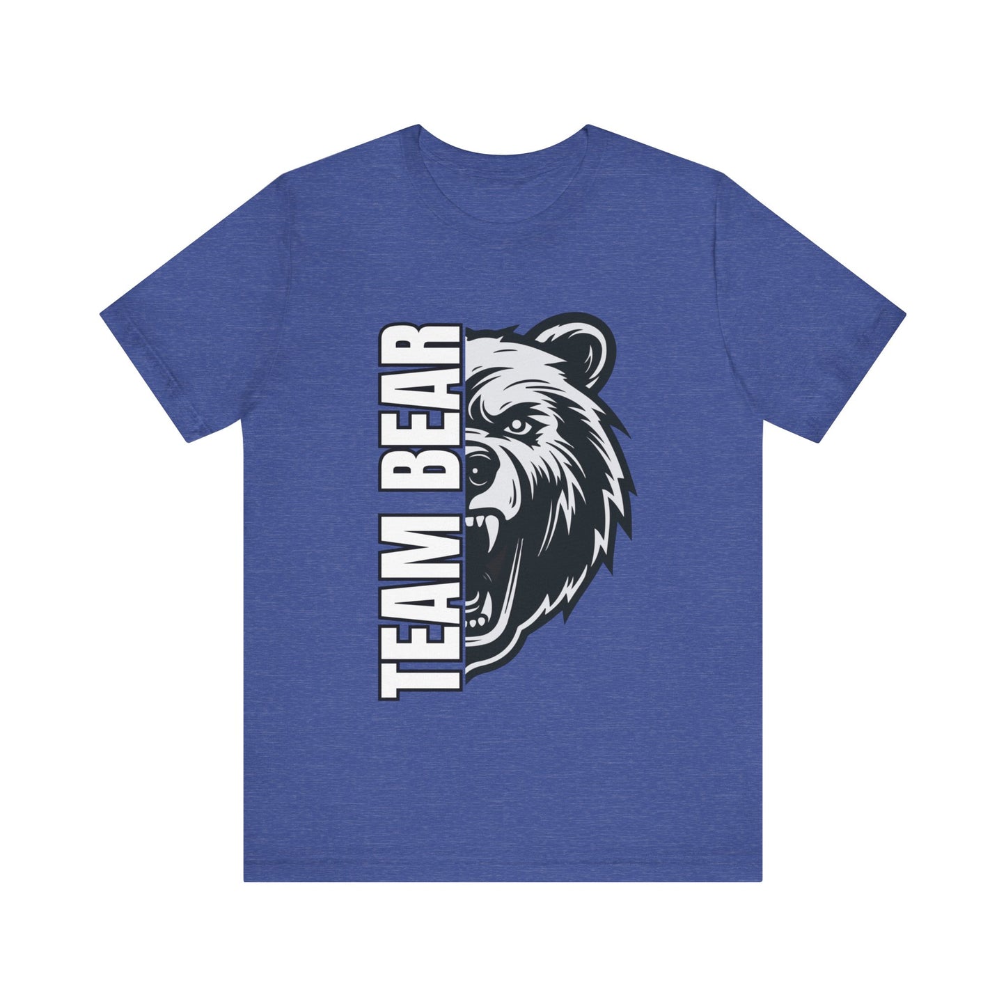 Women's "Team Bear" Tee - White Lettering