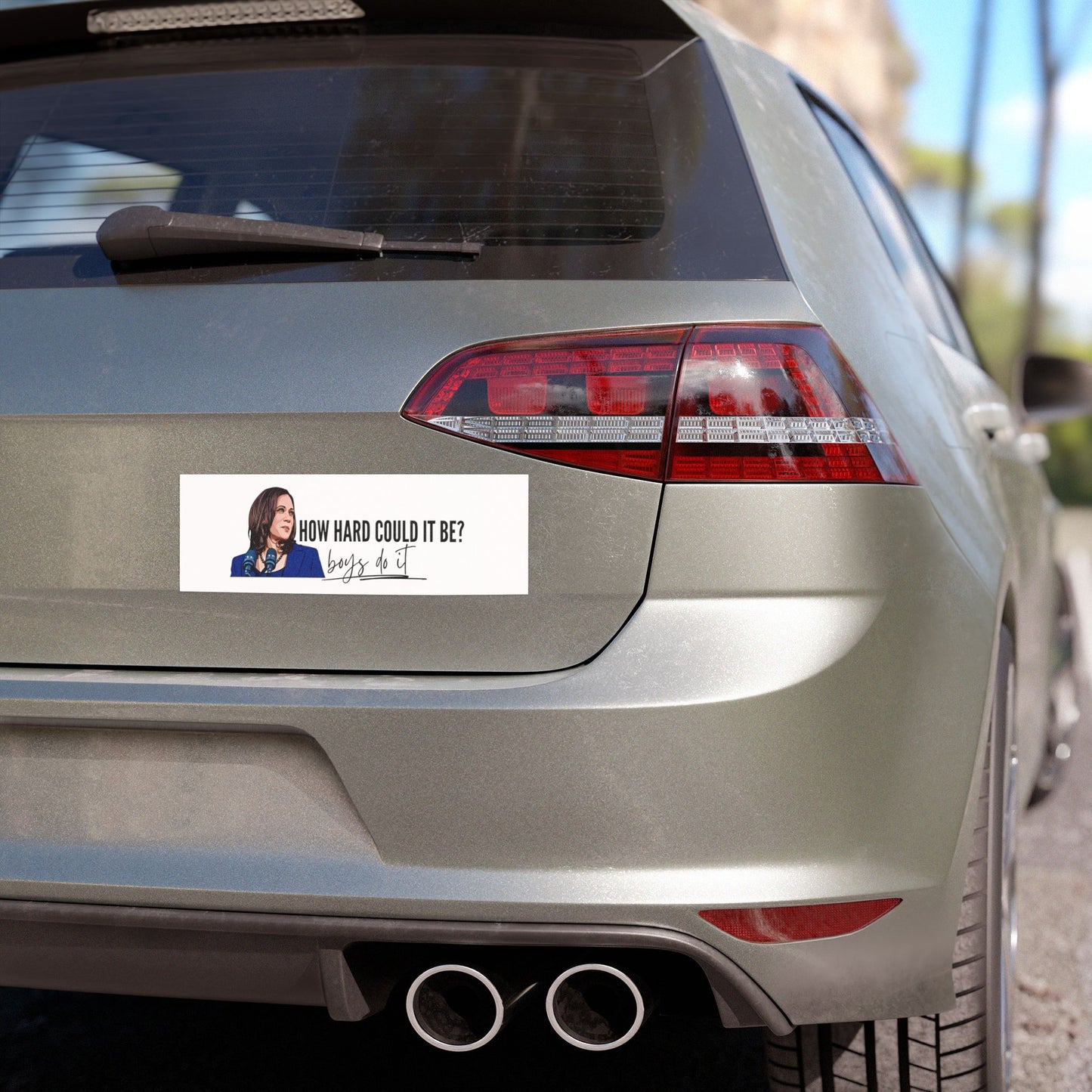 Harris 2024 Car Magnet - 10x3 - Design 2