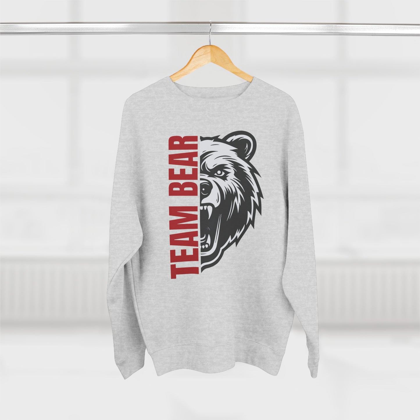 Women's "Team Bear" Crewneck Sweatshirt
