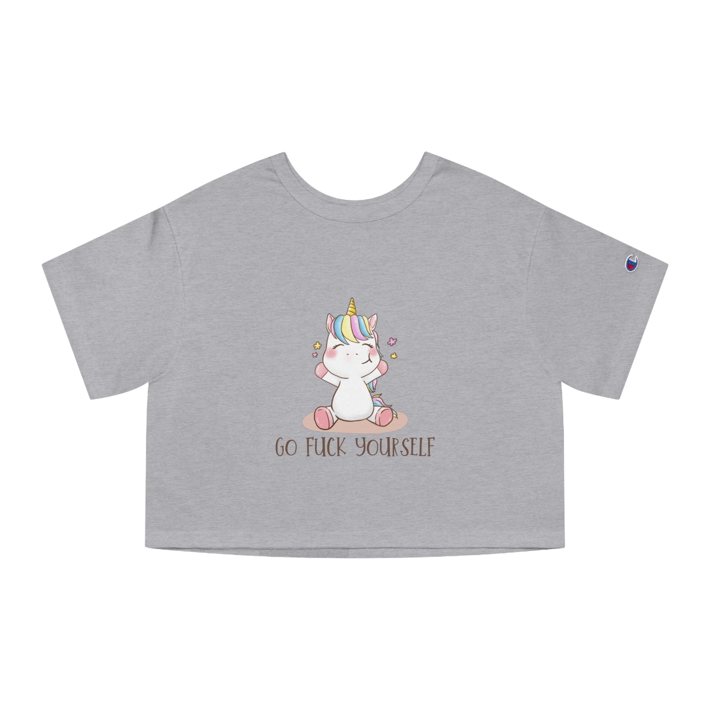 GFY Unicorn Cropped T-Shirt