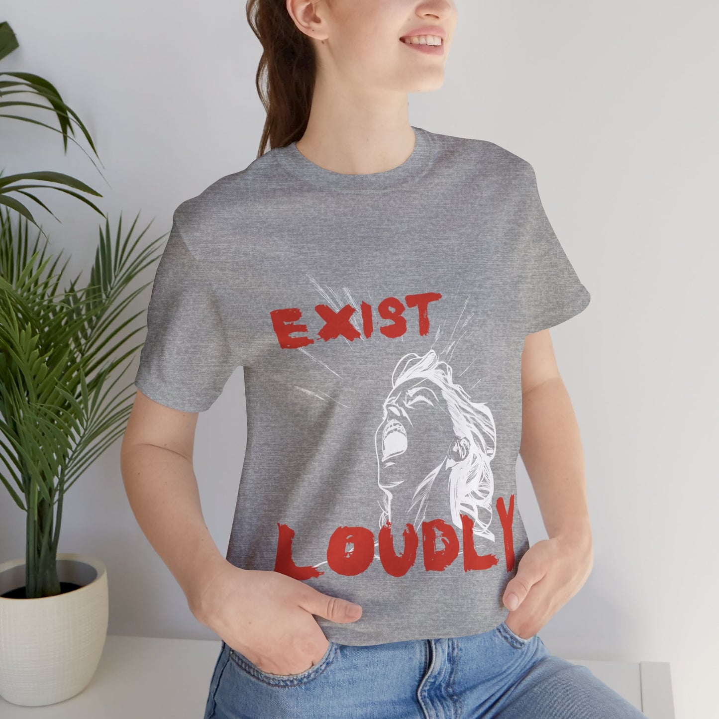 Women's Exist Loudly Tee