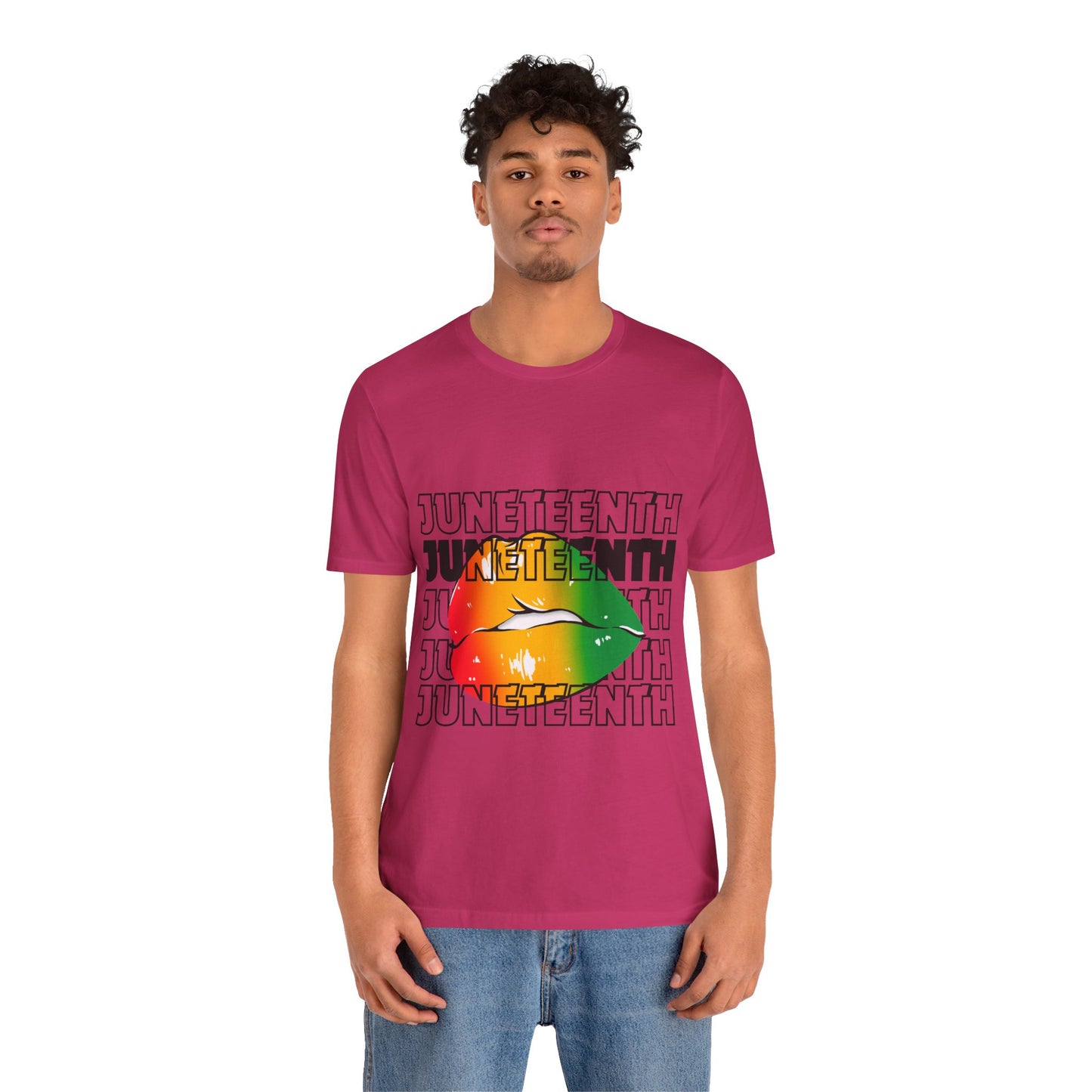 Juneteenth Lips Short Sleeve Tee