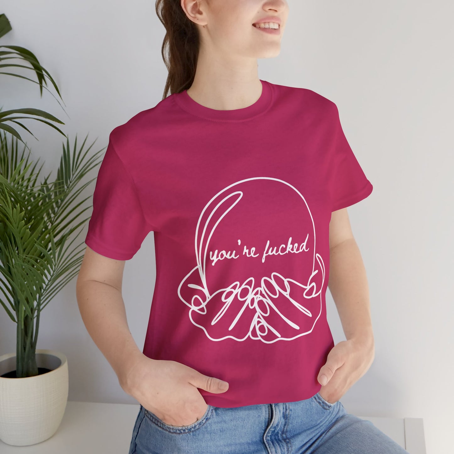 Crystal Ball "You're Fucked" Tee