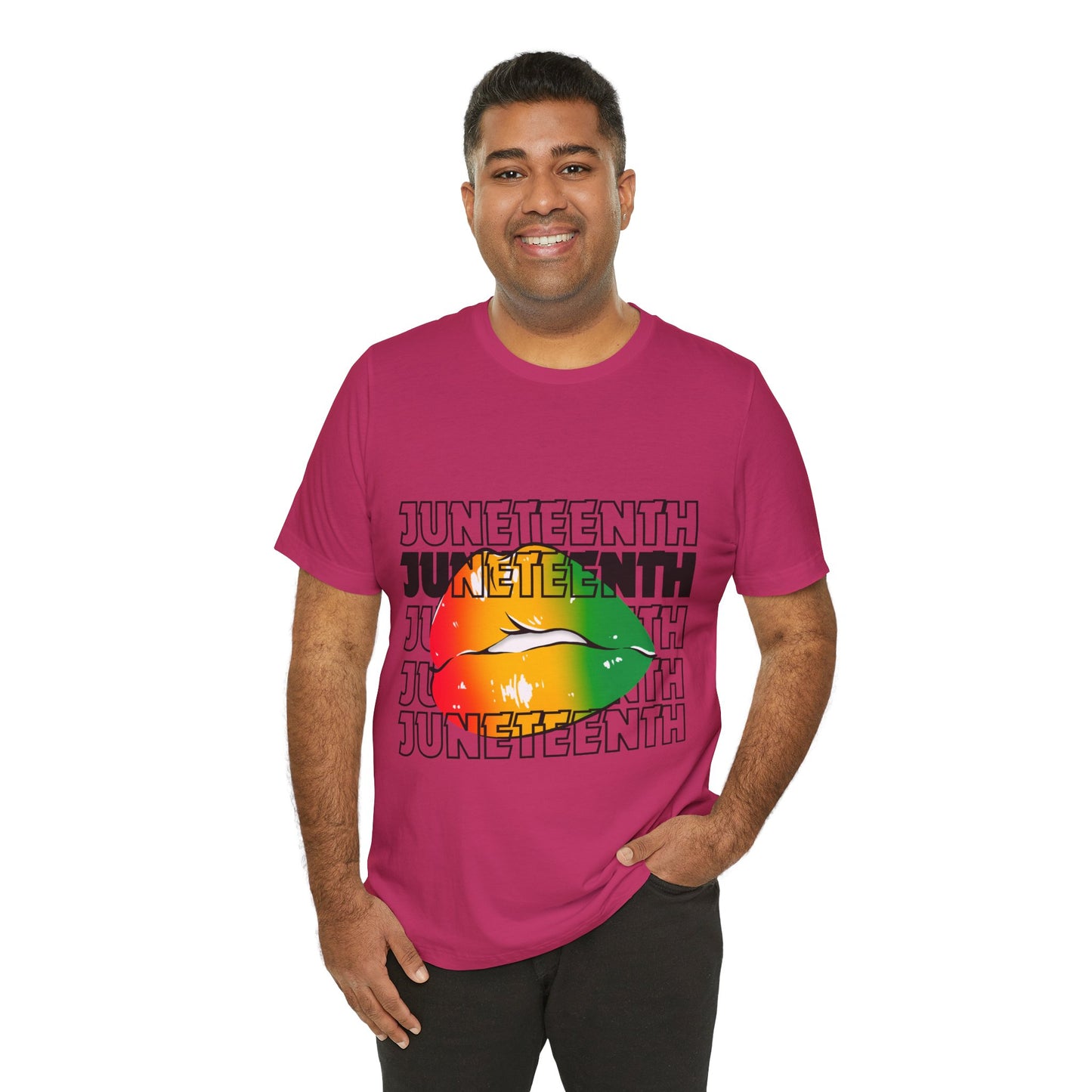 Juneteenth Lips Short Sleeve Tee