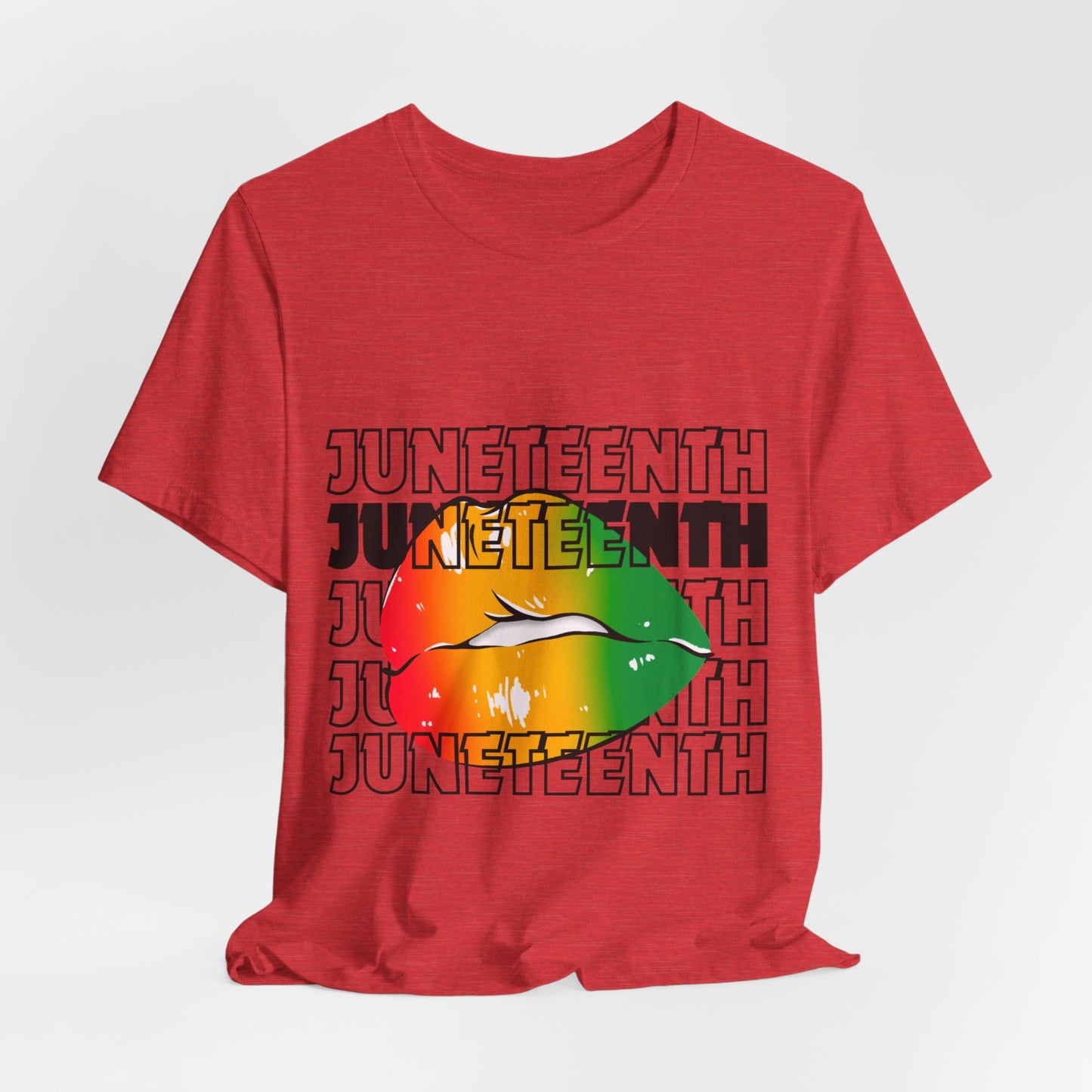 Juneteenth Lips Short Sleeve Tee