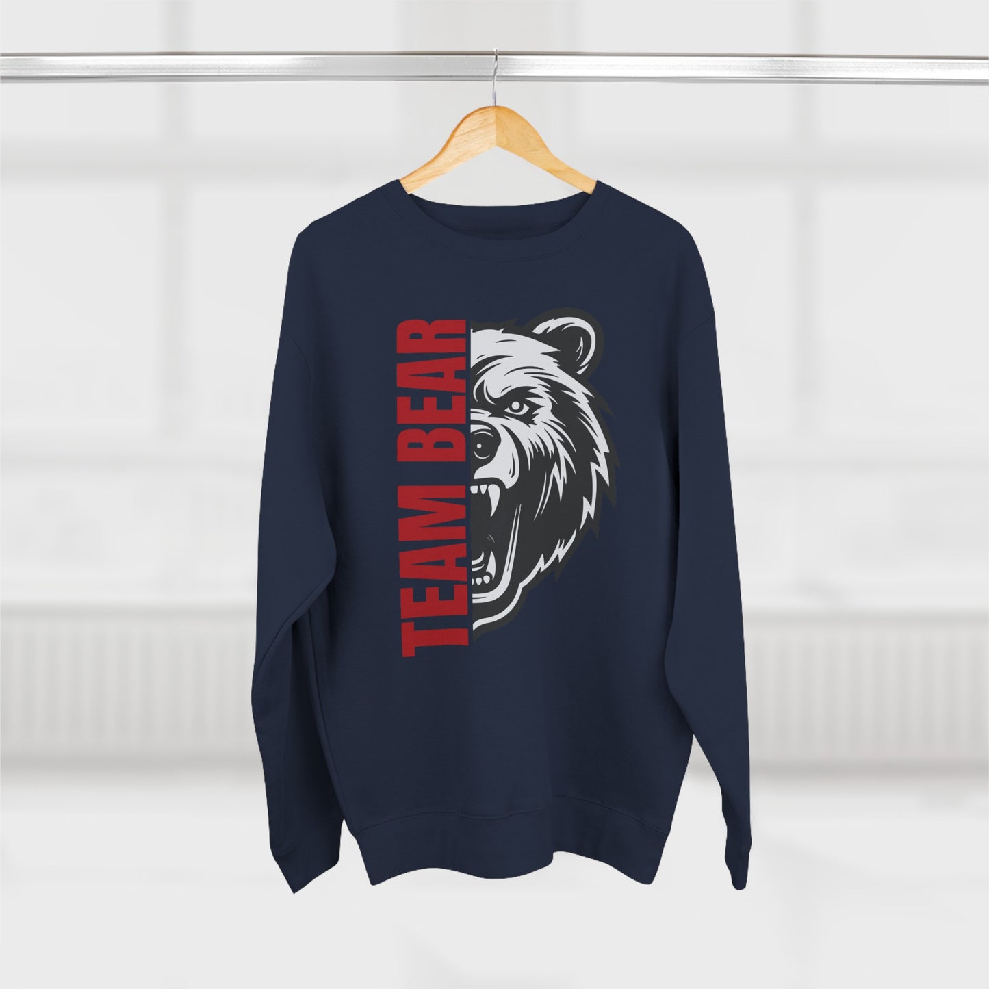 Women's "Team Bear" Crewneck Sweatshirt