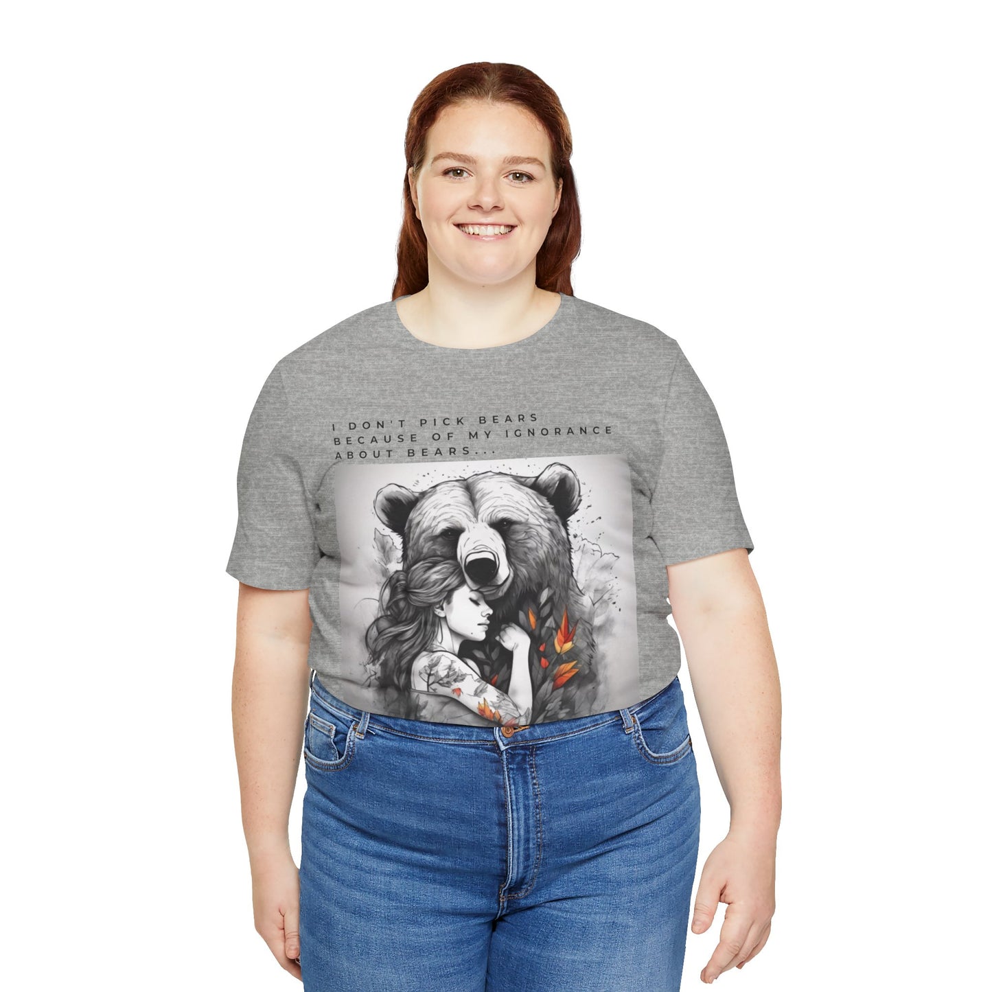 Women's Bear Hug "Team Bear" Tee