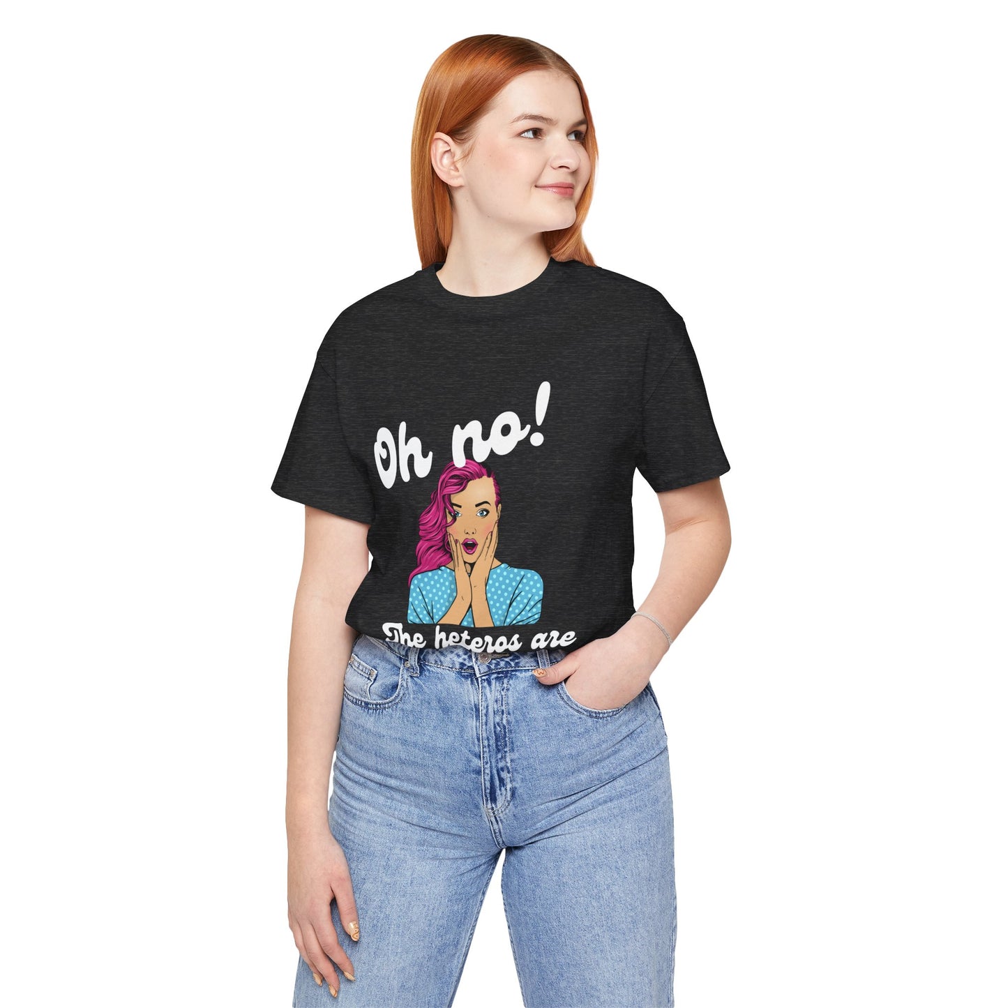 "Heteros are upseteros" Short Sleeve Tee