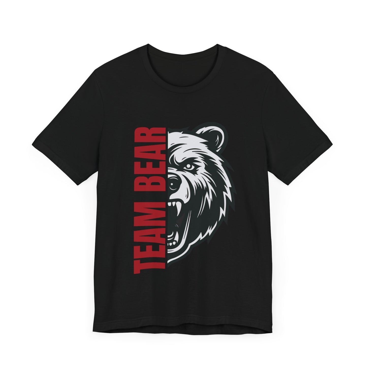 Women's "Team Bear" Tee - Red Lettering