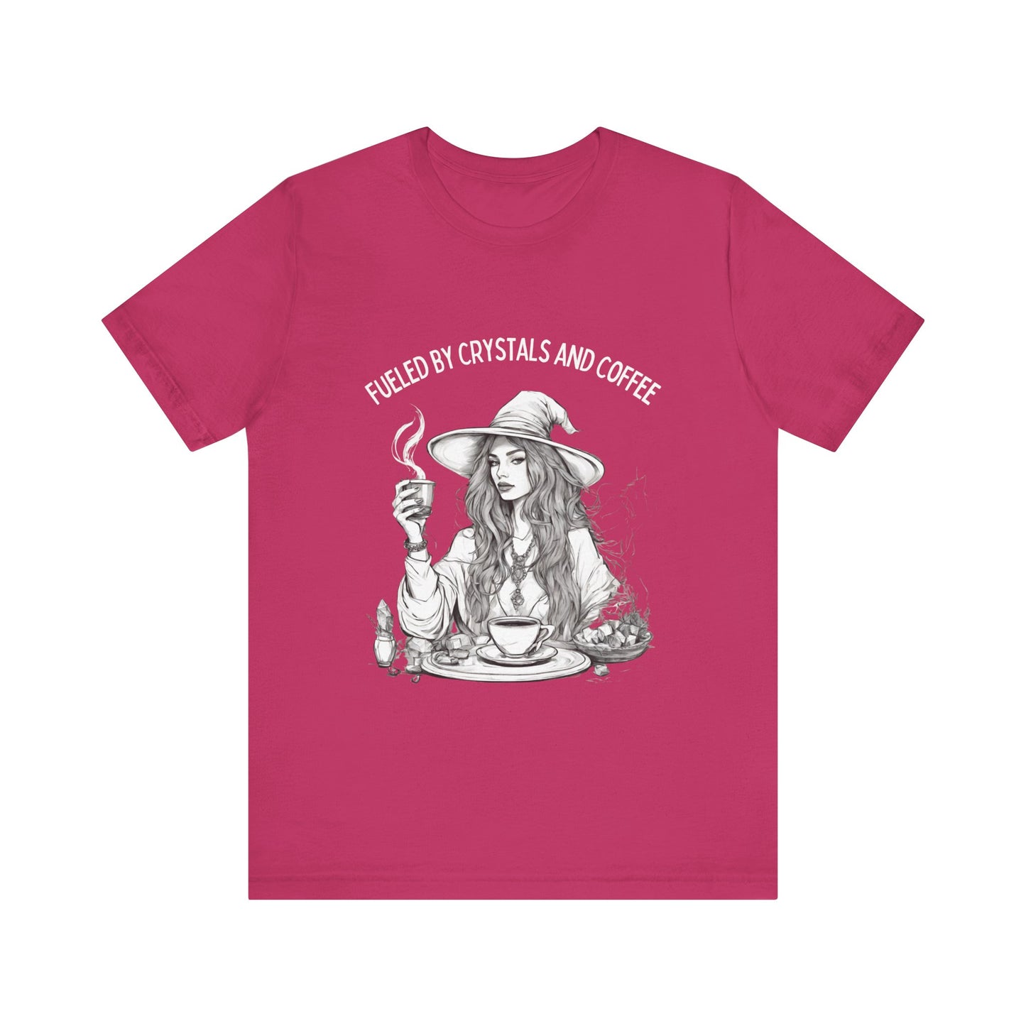 Fueled by Crystals and Coffee Tee