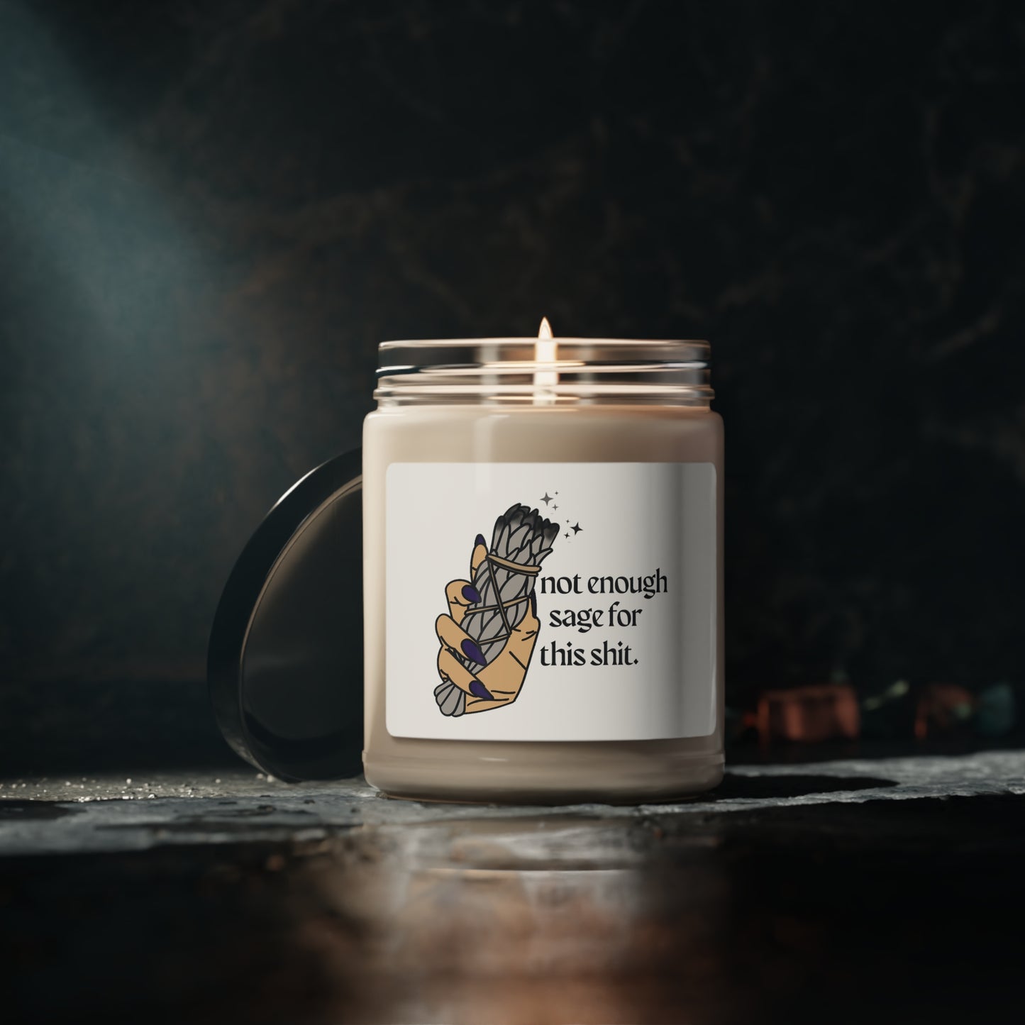Not Enough Sage Scented Soy Candle, 9oz