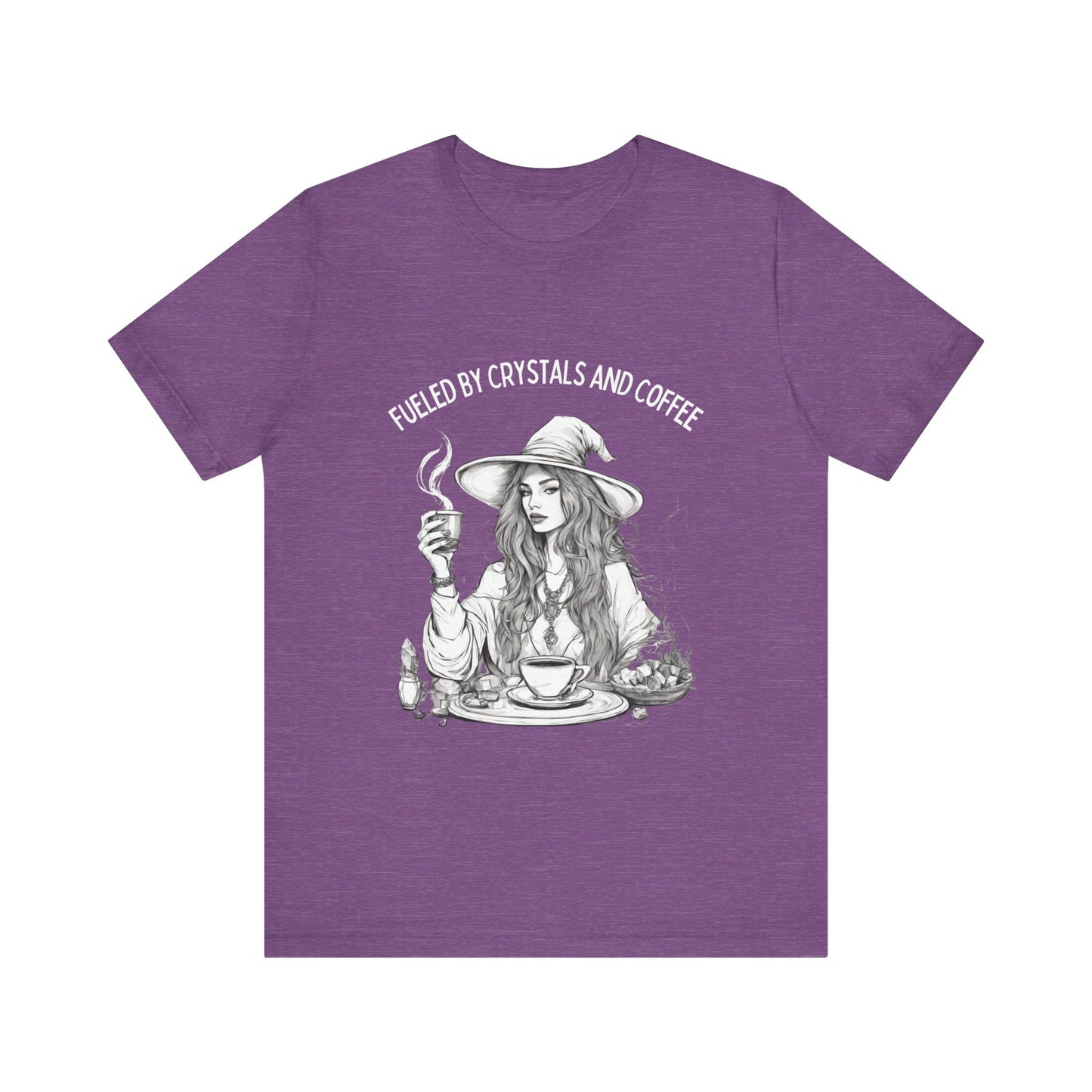 Fueled by Crystals and Coffee Tee