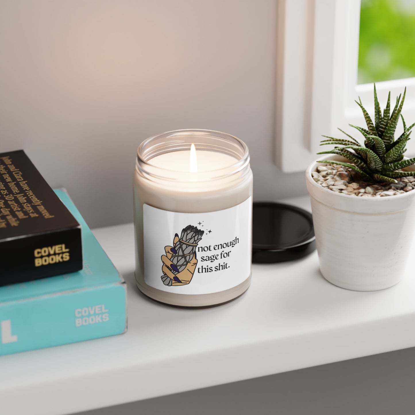 Not Enough Sage Scented Soy Candle, 9oz