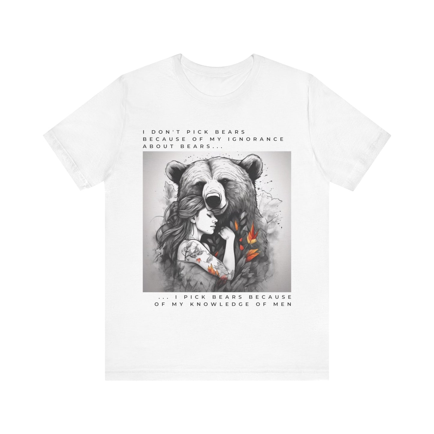 Women's Bear Hug "Team Bear" Tee