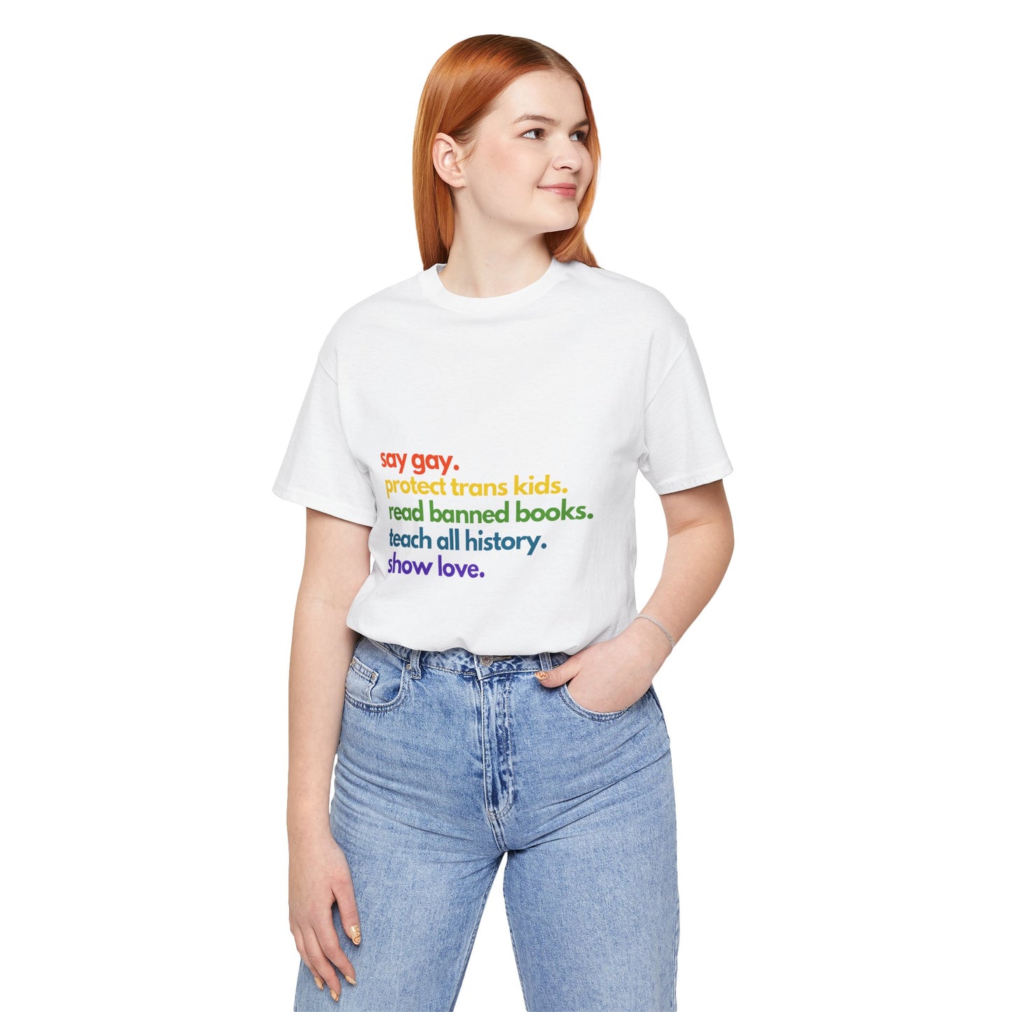 Pride Quote Short Sleeve Tee
