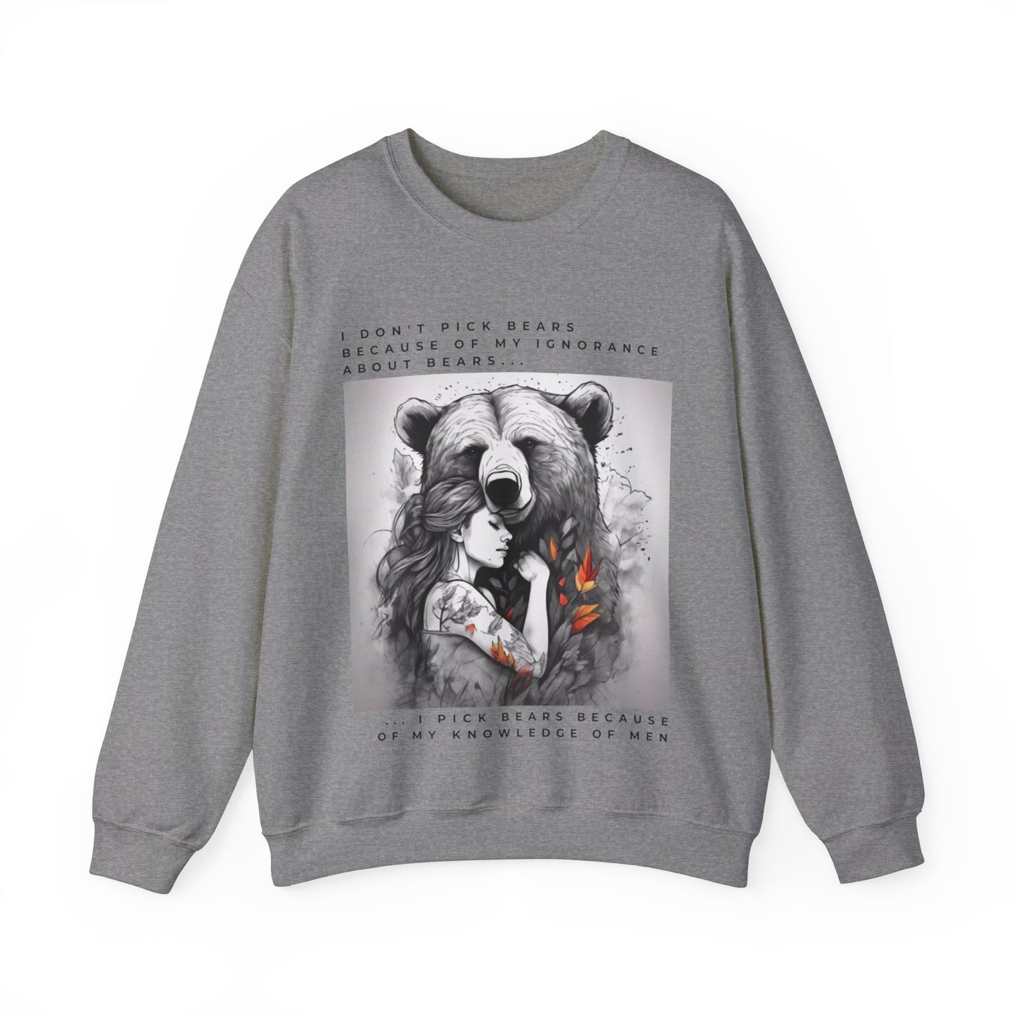 Women's Bear Hug "Team Bear" Crewneck Sweatshirt