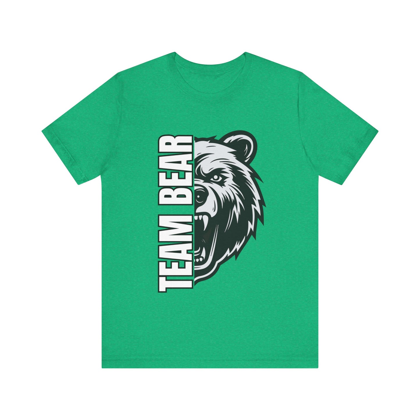 Women's "Team Bear" Tee - White Lettering