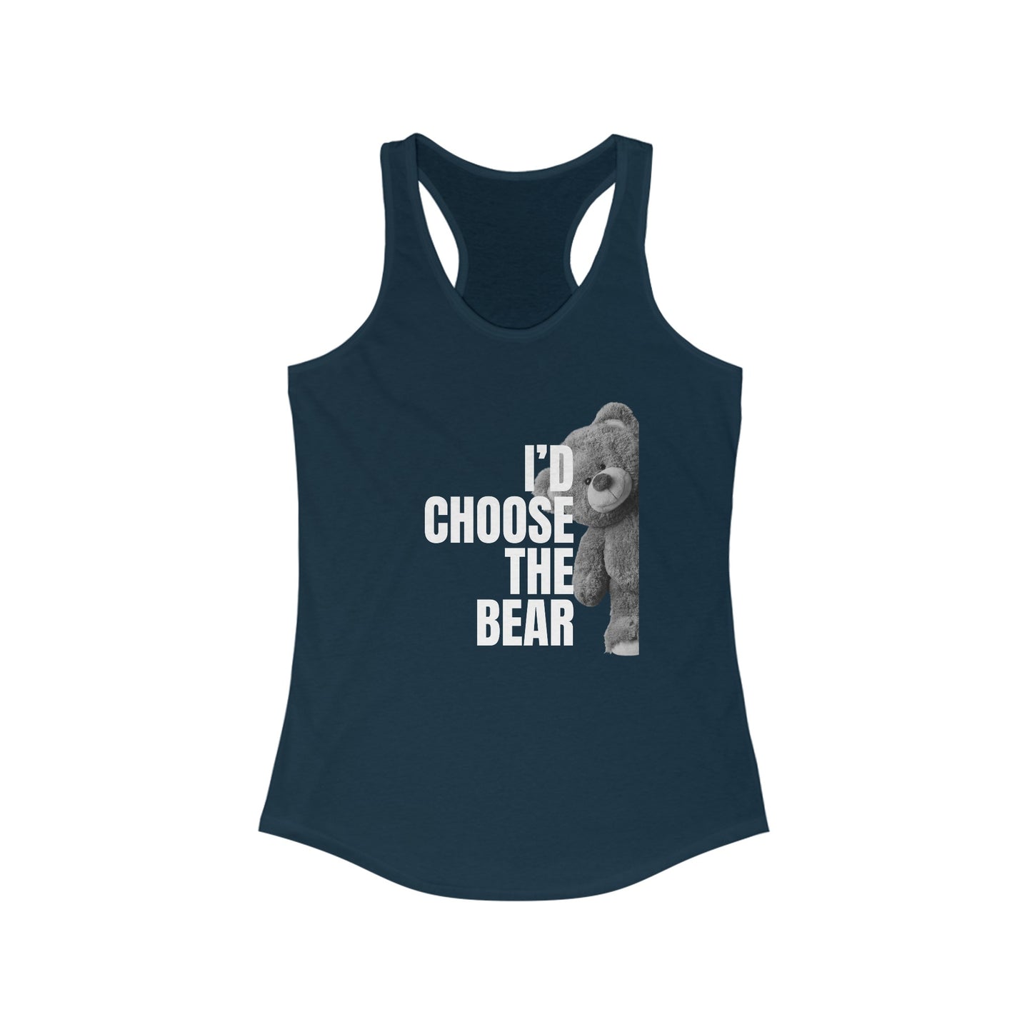 Women's Teddy Bear Racerback Tank