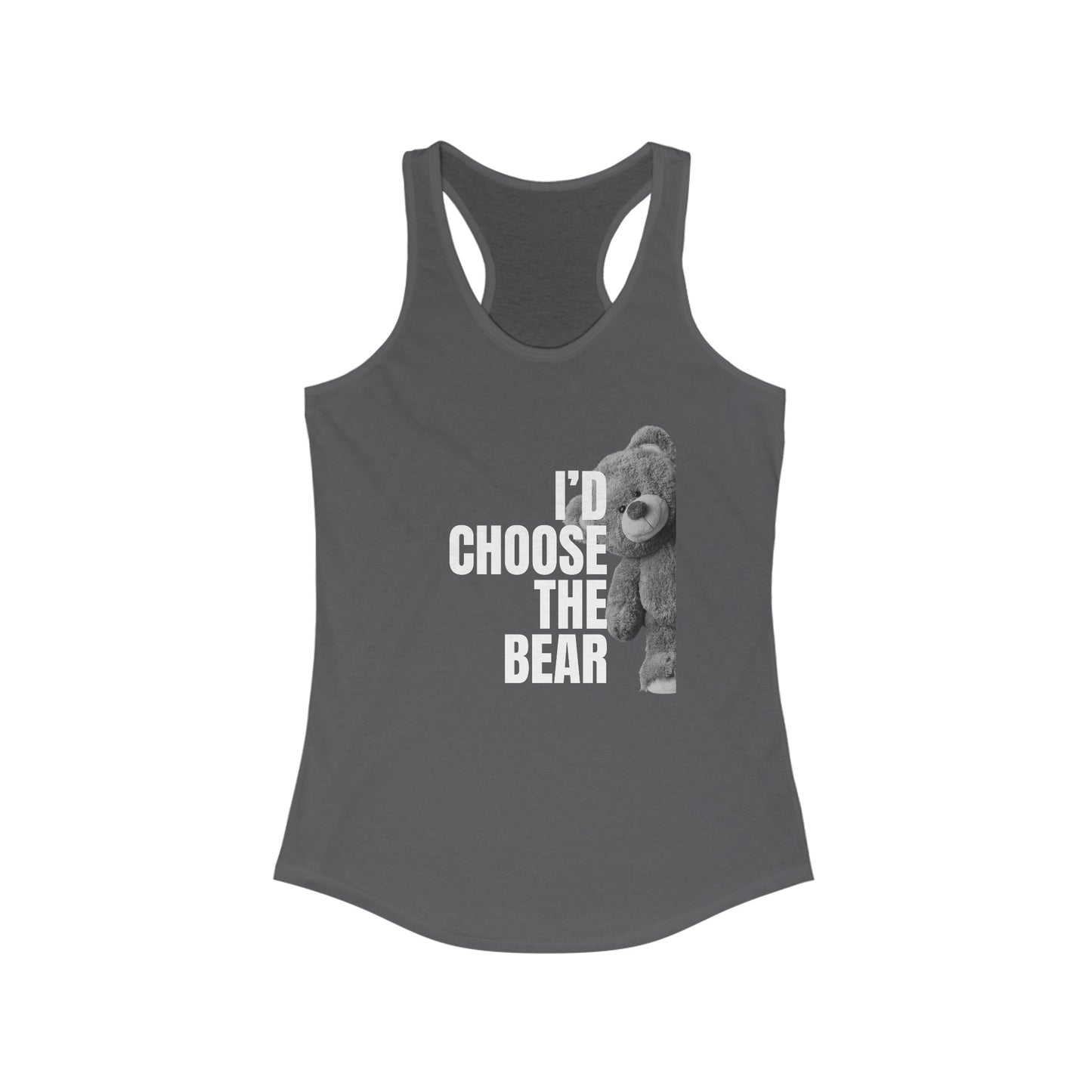 Women's Teddy Bear Racerback Tank