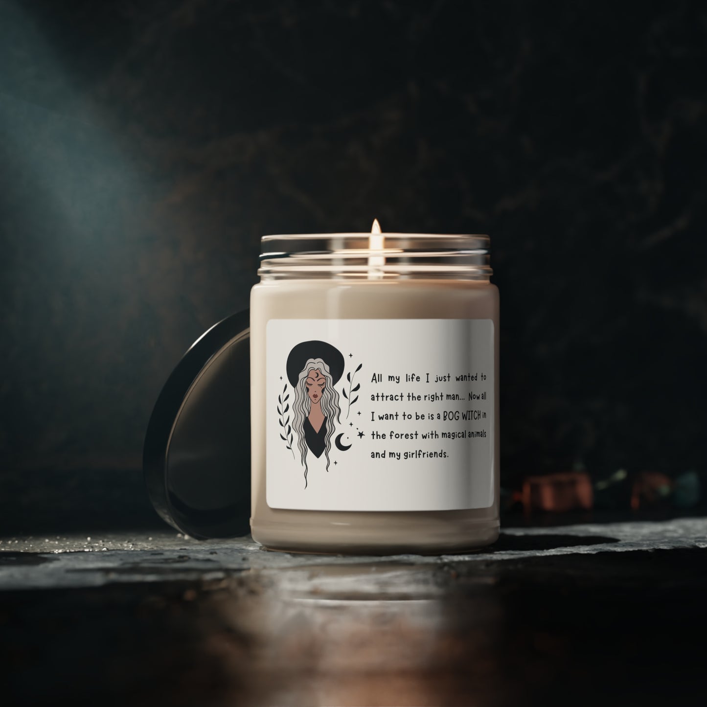 Bog Witch Scented Soy Candle, 9oz