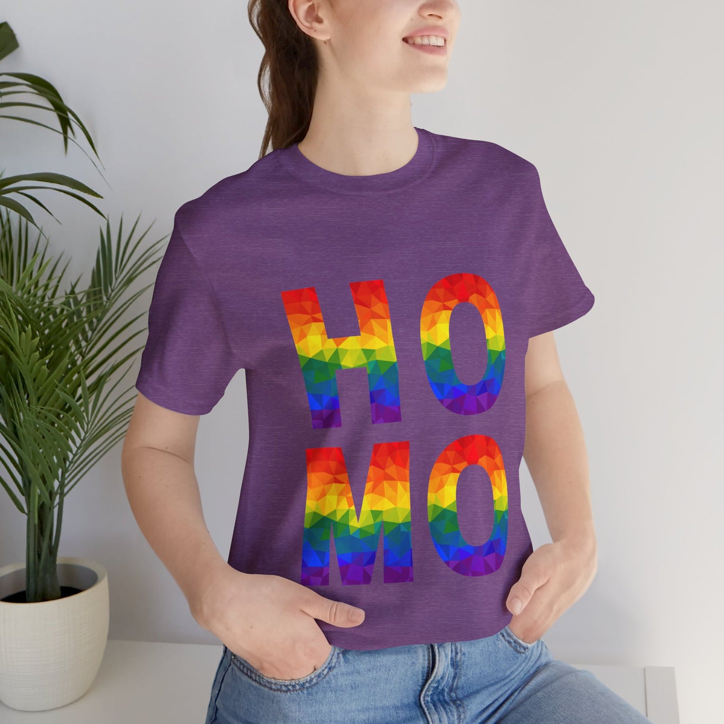 "HOMO" Short Sleeve Tee