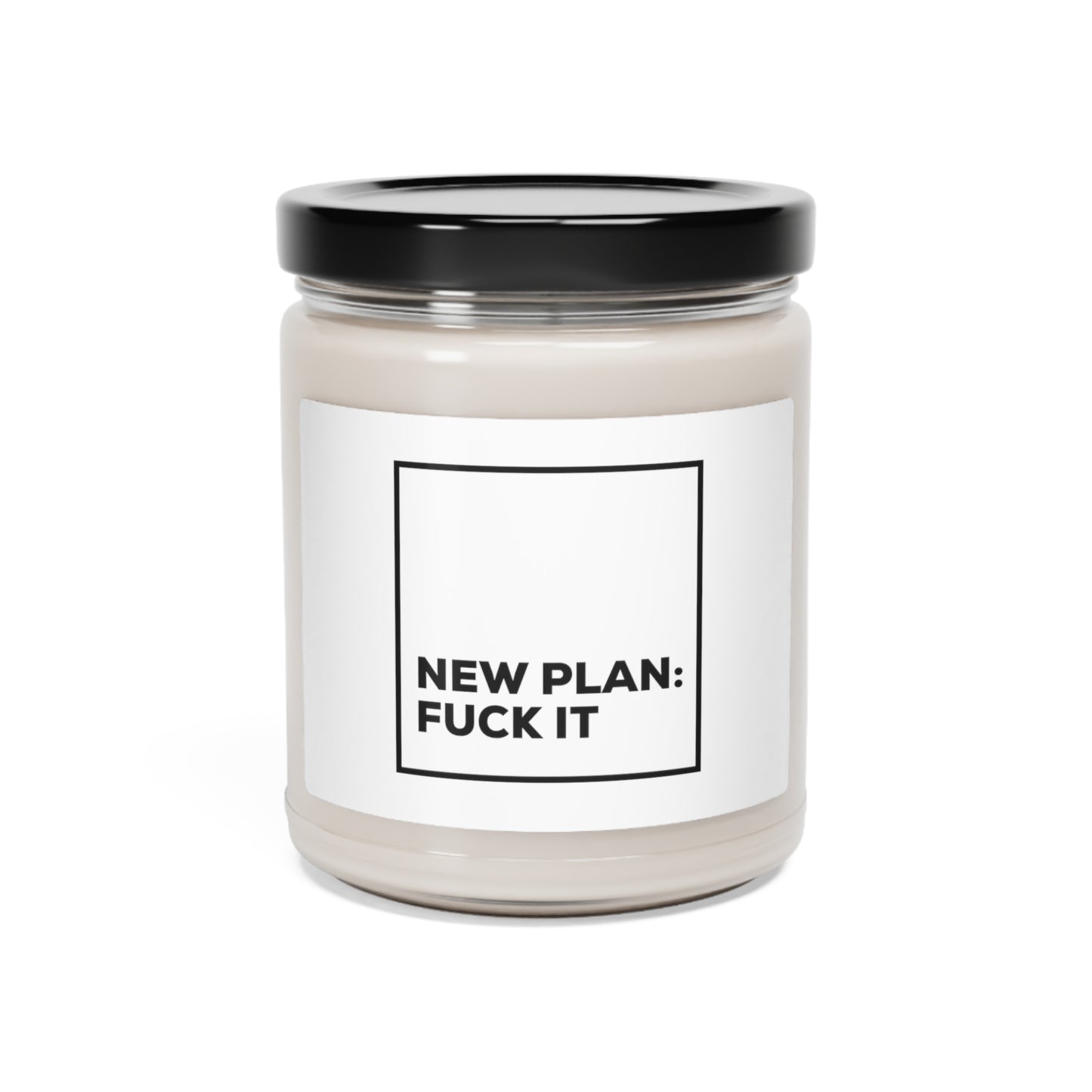New Plan Scented Soy Candle, 9oz