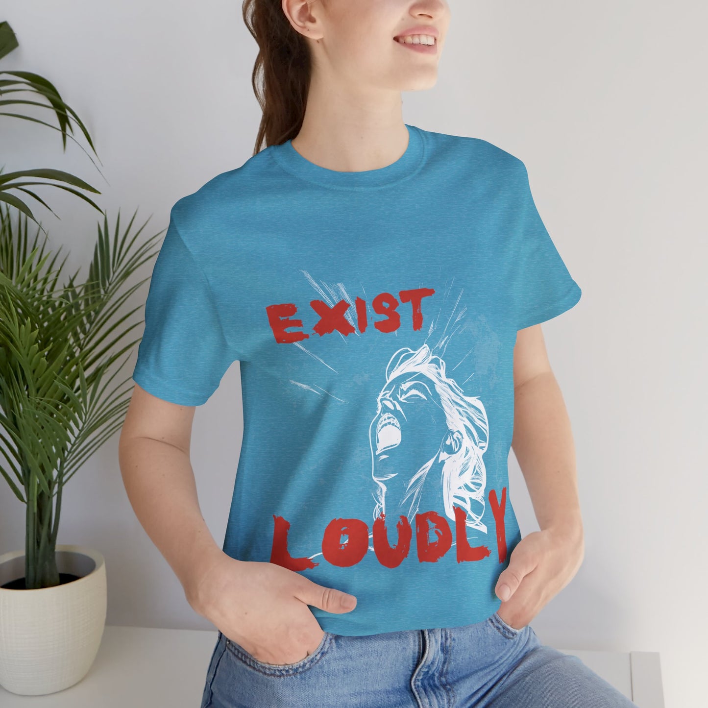 Women's Exist Loudly Tee