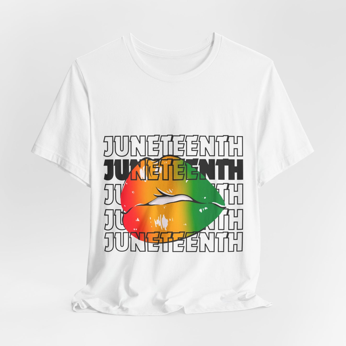 Juneteenth Lips Short Sleeve Tee