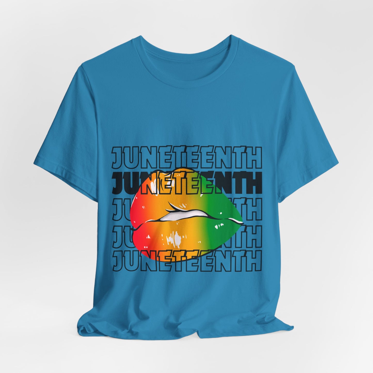 Juneteenth Lips Short Sleeve Tee