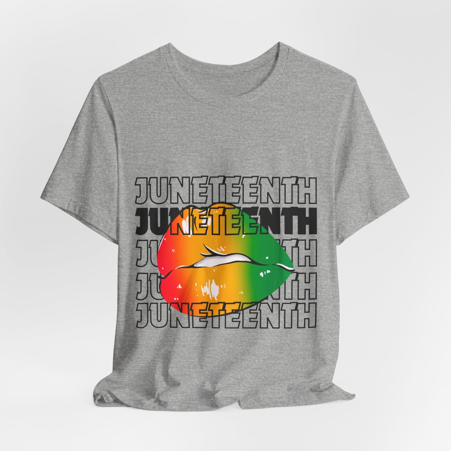 Juneteenth Lips Short Sleeve Tee