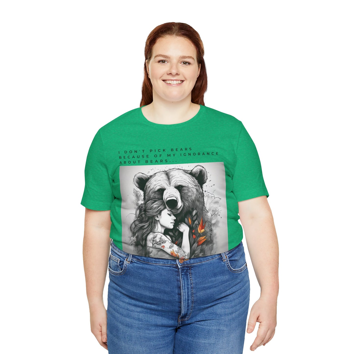 Women's Bear Hug "Team Bear" Tee