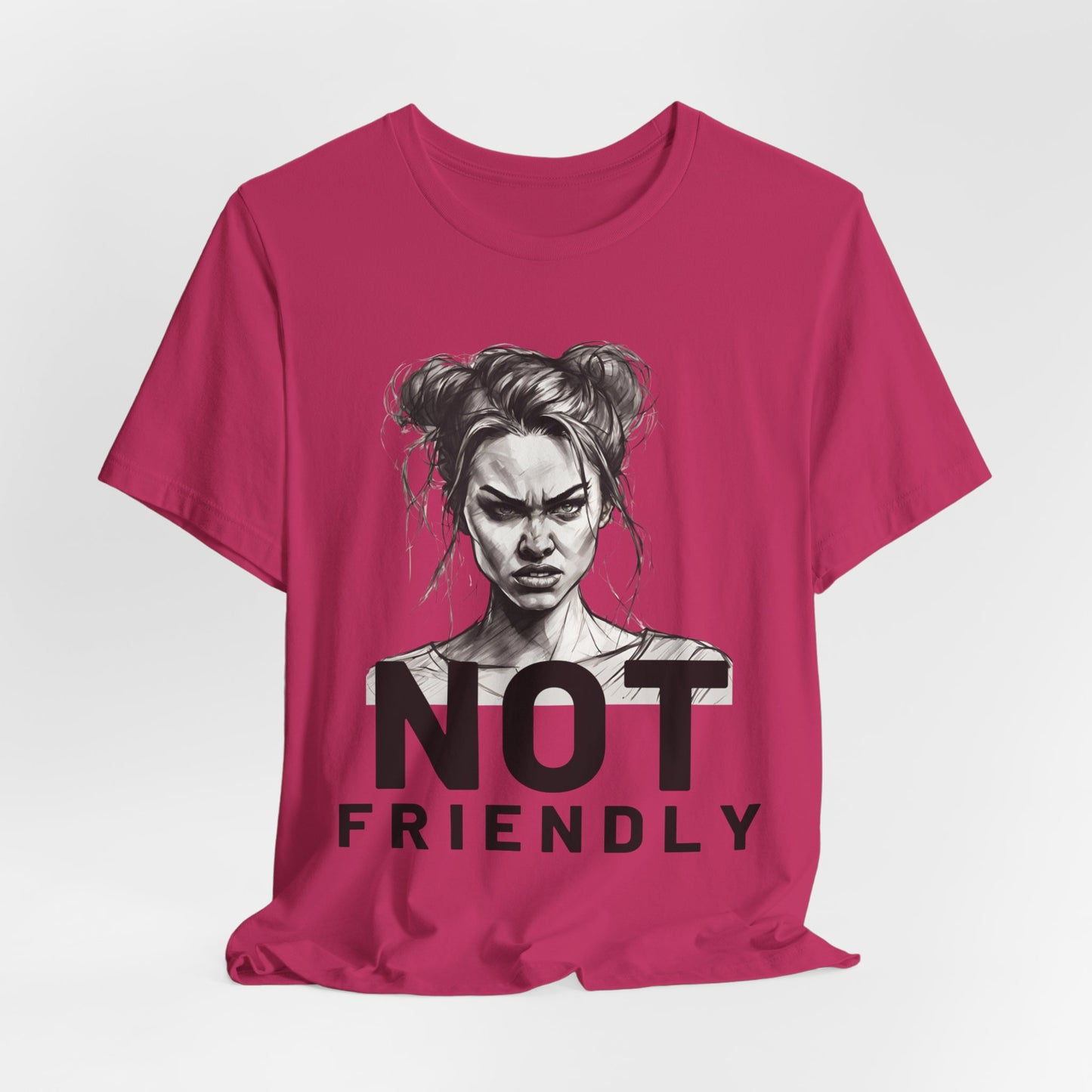 Not Friendly Short Sleeve Tee