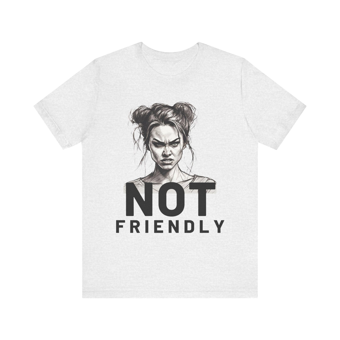 Not Friendly Short Sleeve Tee