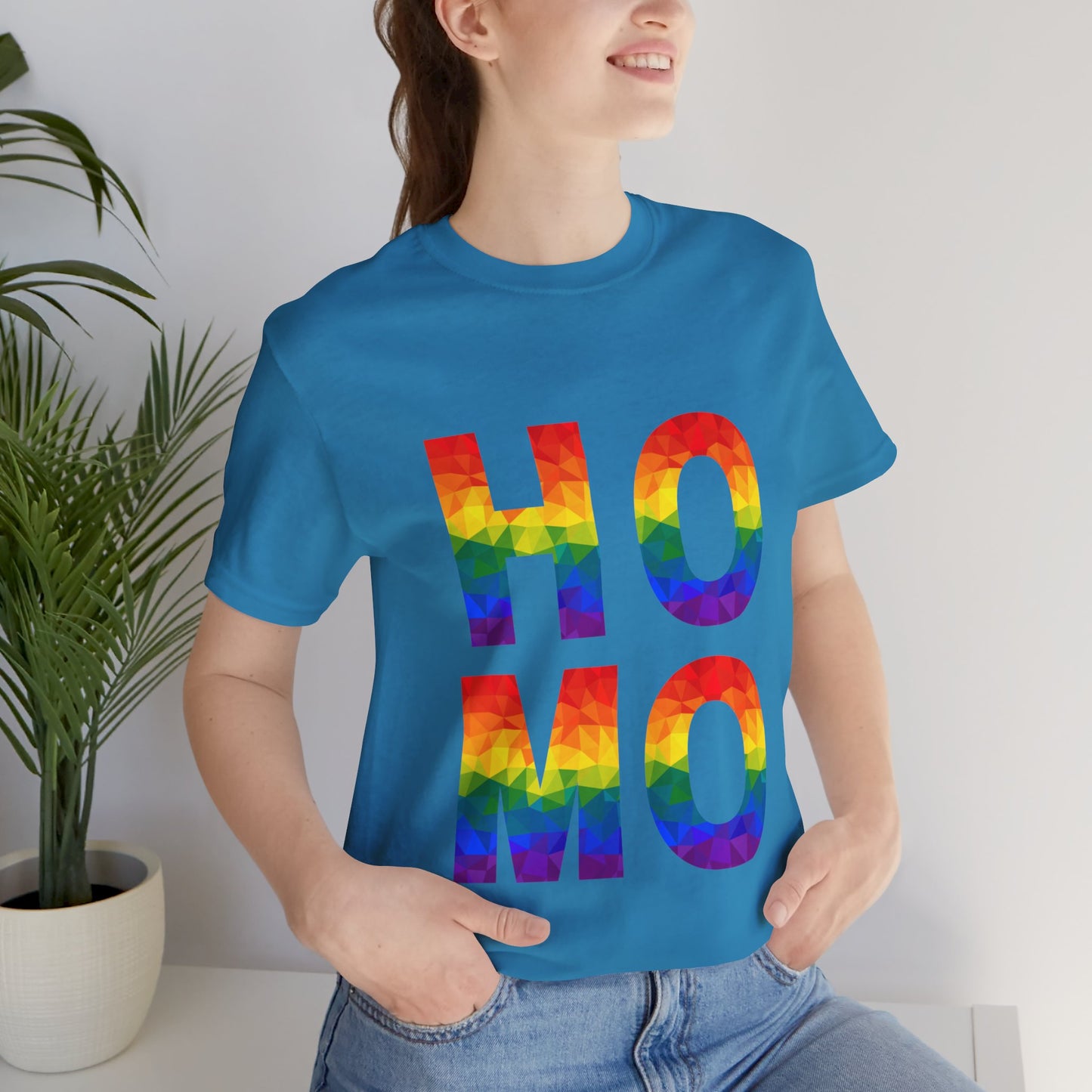 "HOMO" Short Sleeve Tee