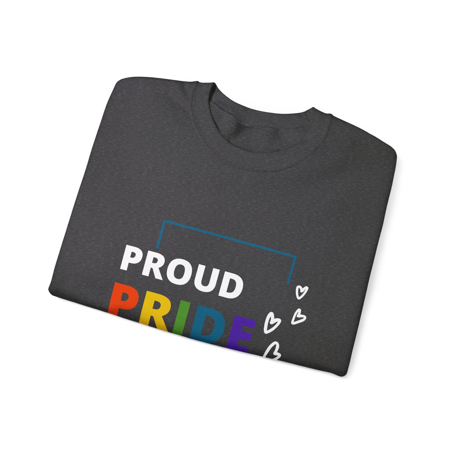 Proud Pride Mom Crewneck Sweatshirt
