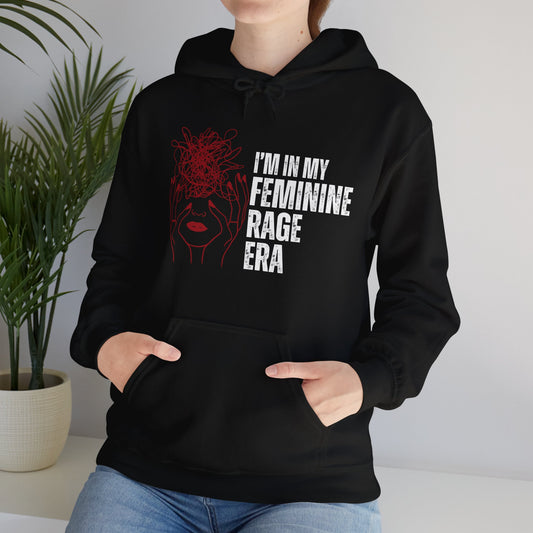 Women's Feminine Rage Hooded Sweatshirt