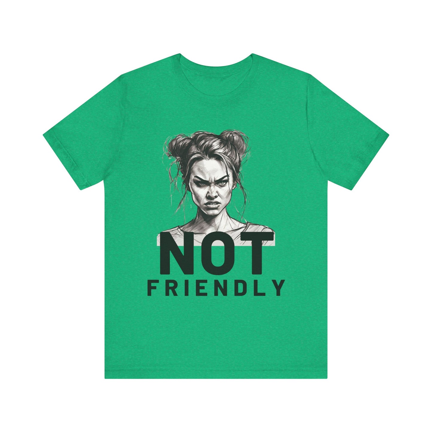 Not Friendly Short Sleeve Tee